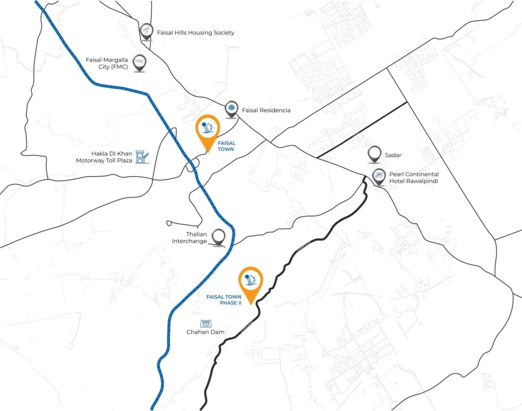 FAISA TOWN LOCATION MAP