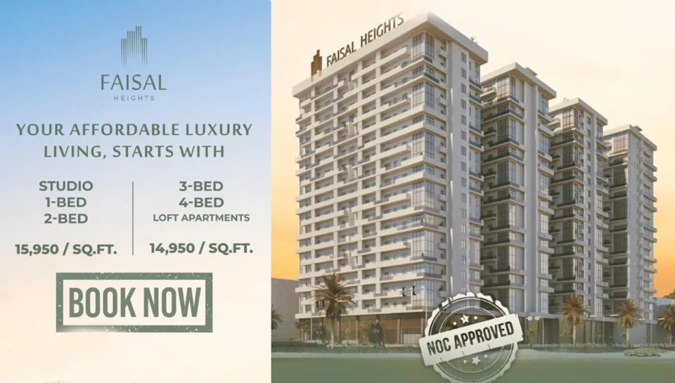 FAISAL HEIGHTS NEW PAYMENT PLAN