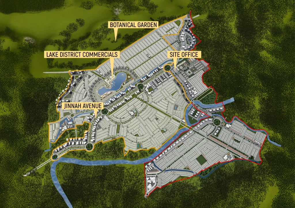 DHA MARGALLA ENCLAVE MASTER PLAN